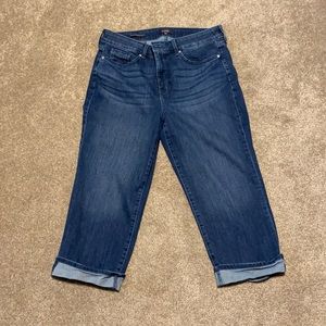 NYDJ Marilyn Straight Jeans Size 14